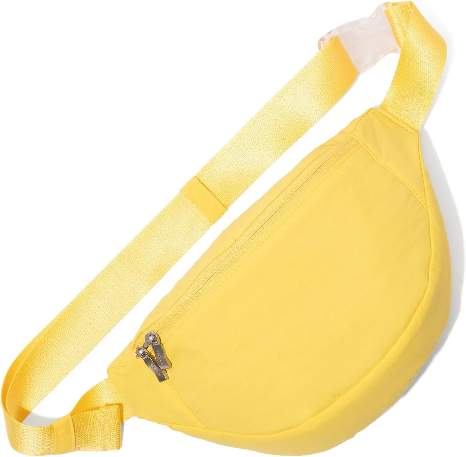 Baggallini Style Swift Belt Bag Sling Bag - Lightweight 12"x7" Crossbody Bag Fanny Pack Belt w/RFID and Adjustable Strap