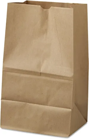 BAGGK20S500-20# Natural Squat Paper Bag 500/Bundle