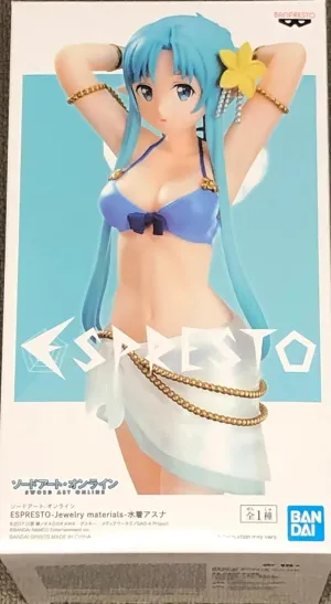 Banpresto Sword Art Online ESPRESTO-Jewelry Materials-Swimsuit Asuna, Multiple Colors (BP17603)