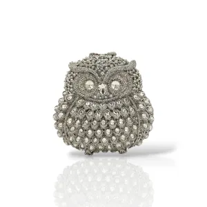 Beautiful Owl Bridal Clutch
