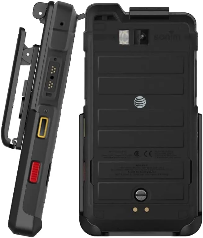 BELTRON Heavy Duty Belt Clip Holster for Sonim XP8 (AT&T FirstNet Sprint Verizon XP8800) with Quick Release Latch & Durable Rotating Belt Clip (Industrial Strength) Supports 2.25" Duty Belt