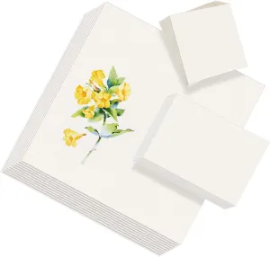 BESPORTBLE 55 Sheets Artist Painting Paper Fine Texture Versatile for Watercolors Acrylics and Pastels Multiple for Various Artistic Projects