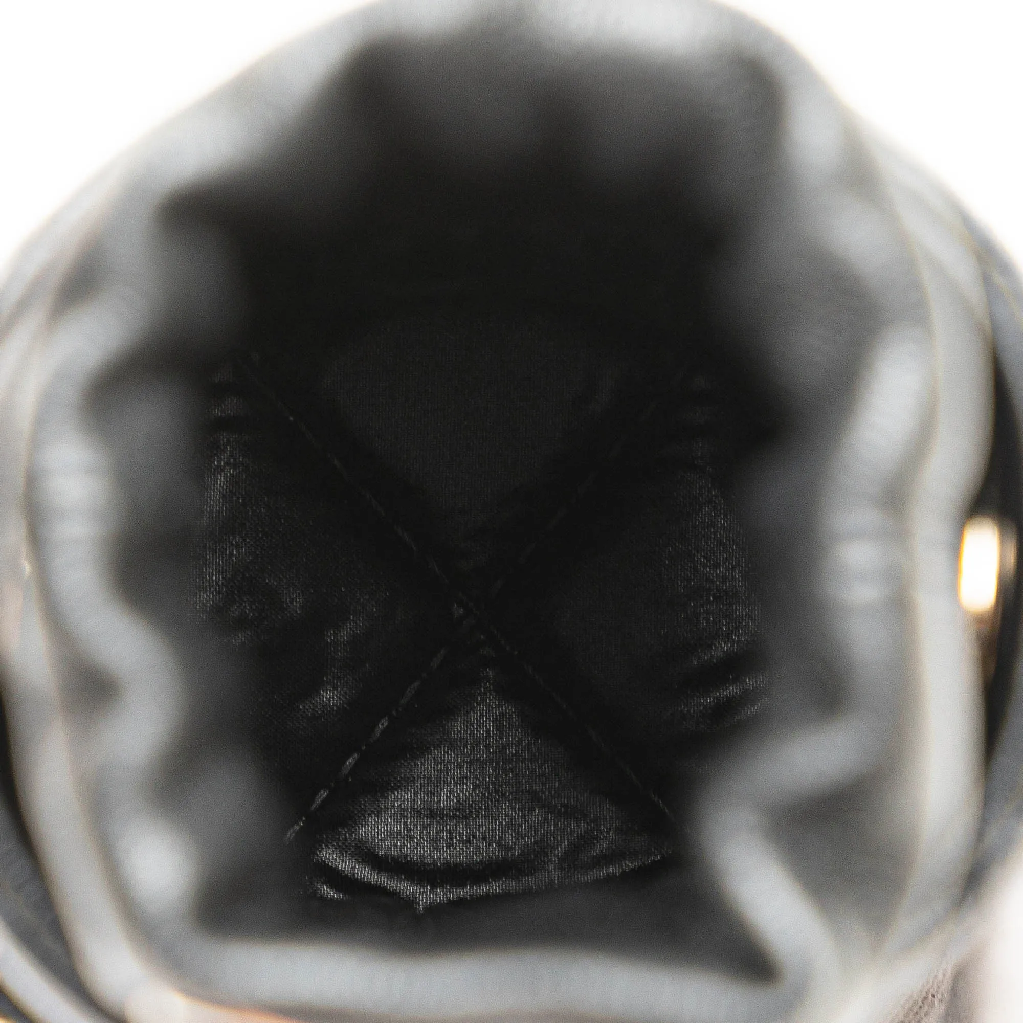 Black Chanel Micro CC Quilted Calfskin Drawstring Bucket Bag