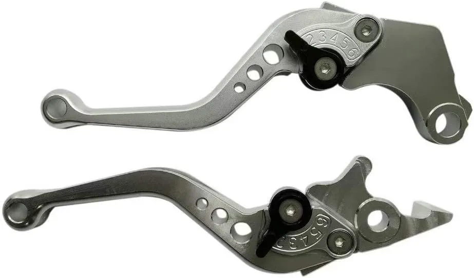 Black CNC6 Position Shorty Brake Clutch Lever for HYOSUNG GT250R 2006 2007 2008