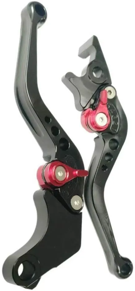 Black CNC6 Position Shorty Brake Clutch Lever for HYOSUNG GT250R 2006 2007 2008
