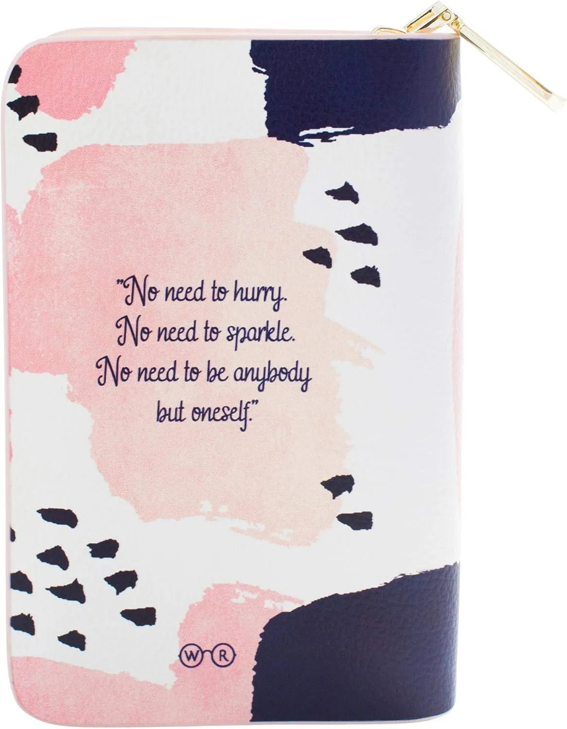 Book Themed Zip Around Wallet for Book Lovers- Ideal Literary Gift for Book Club, Readers & Bookworms - Vegan Faux Leather Clutch by Well Read