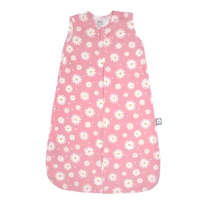 Boppy Baby Sleep Sack 12-18 Months, Wearable Blanket 0.5 TOG, 100% Cotton, 2-Way Zipper for Easy Diaper Changes, Baby Sleeping Bag, Machine Washable, Pink Fresh Daisies