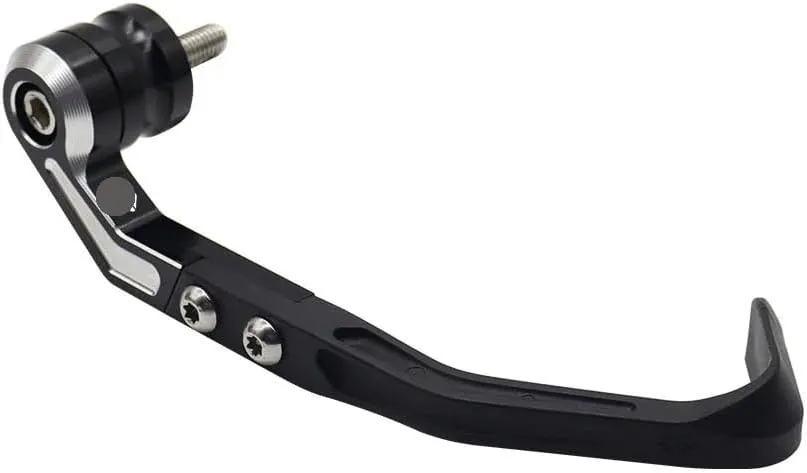 Brake Lever Guard for RSV4 2009-2014 Motorcycle Brake Clutch Le Protection for Guard Aluminium Modified(Black (Right))