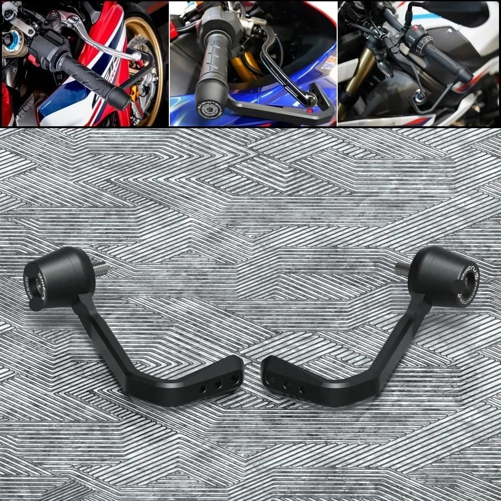 Brake Lever Guard Motorcycle Brake Clutch Levers Guard Protector Brakes Hand Anti-Fall Guard Bow for MT-09 MT-09 SP 2021-2023(Race)