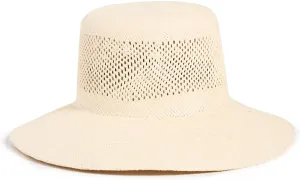 Brixton Women's Lopez Panama Straw Bucket Hat
