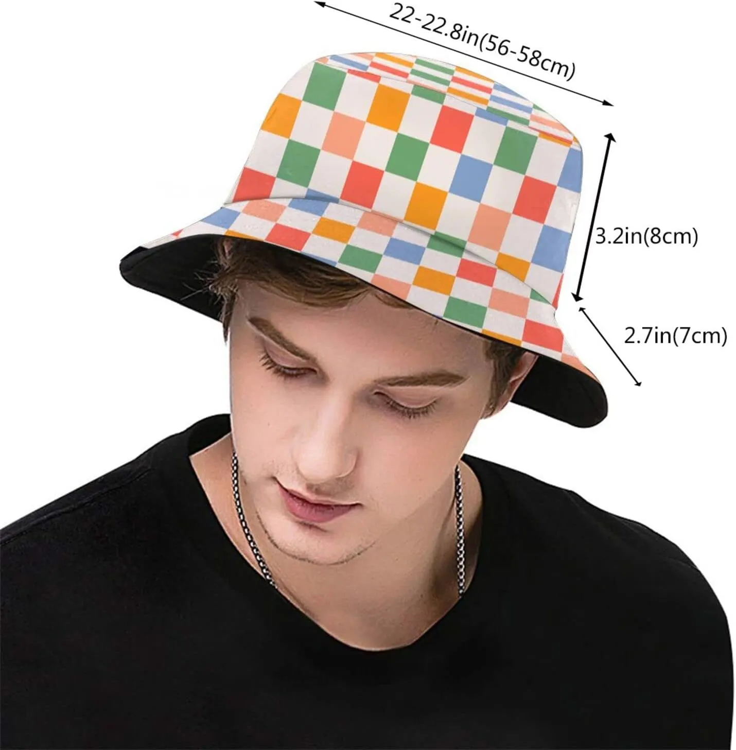 Bucket Hat Sun Beach Packable Fisherman Cap for Women Men Summer Outdoor Hiking