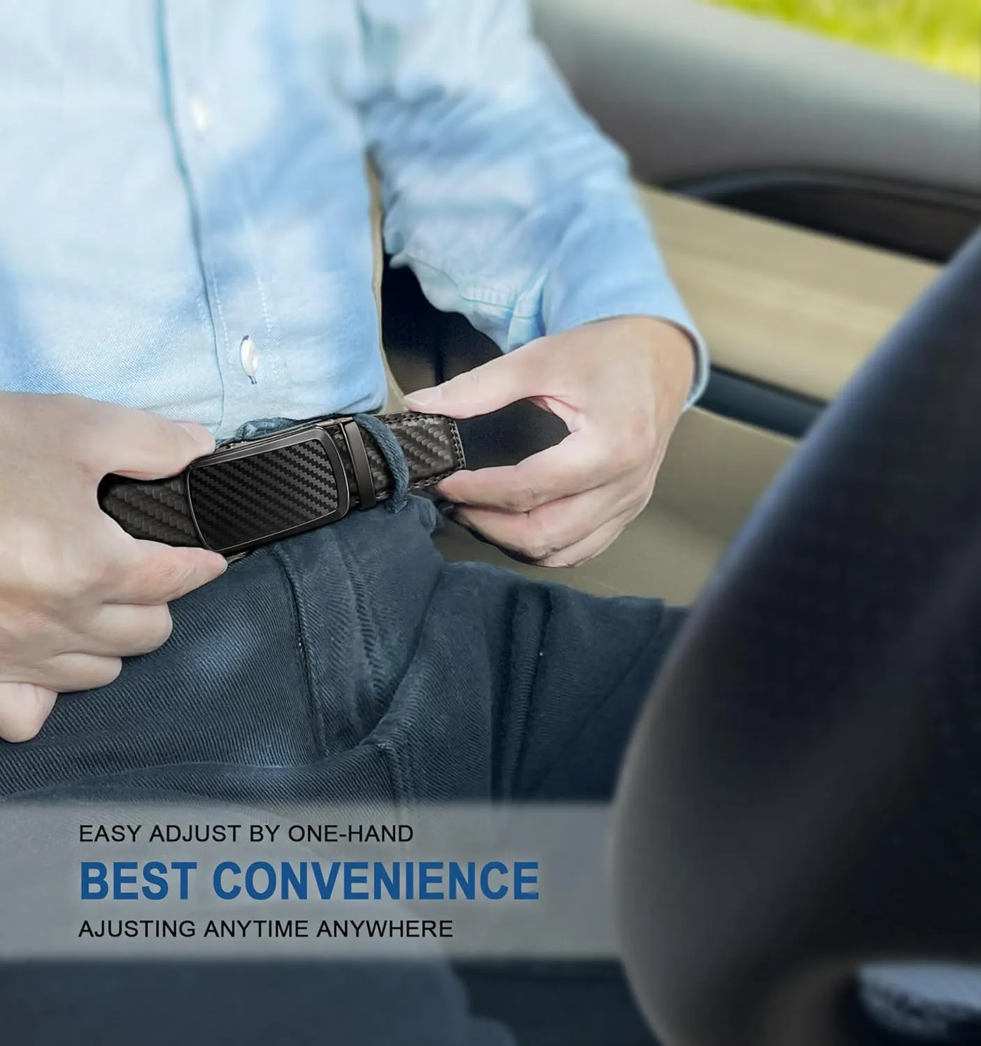 BULLIANT Men's Belt,Brand Ratchet Belt Of Genuine Leather For Gift Men Dress,Size Customized