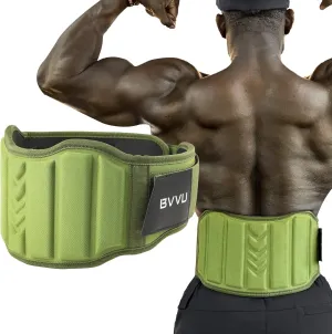 BVVU Weight Lifting Belts for Men Quick Locking Gym Belt for Workout Lumbar Support,Cross Training,Squat Belt Fitness Equipment