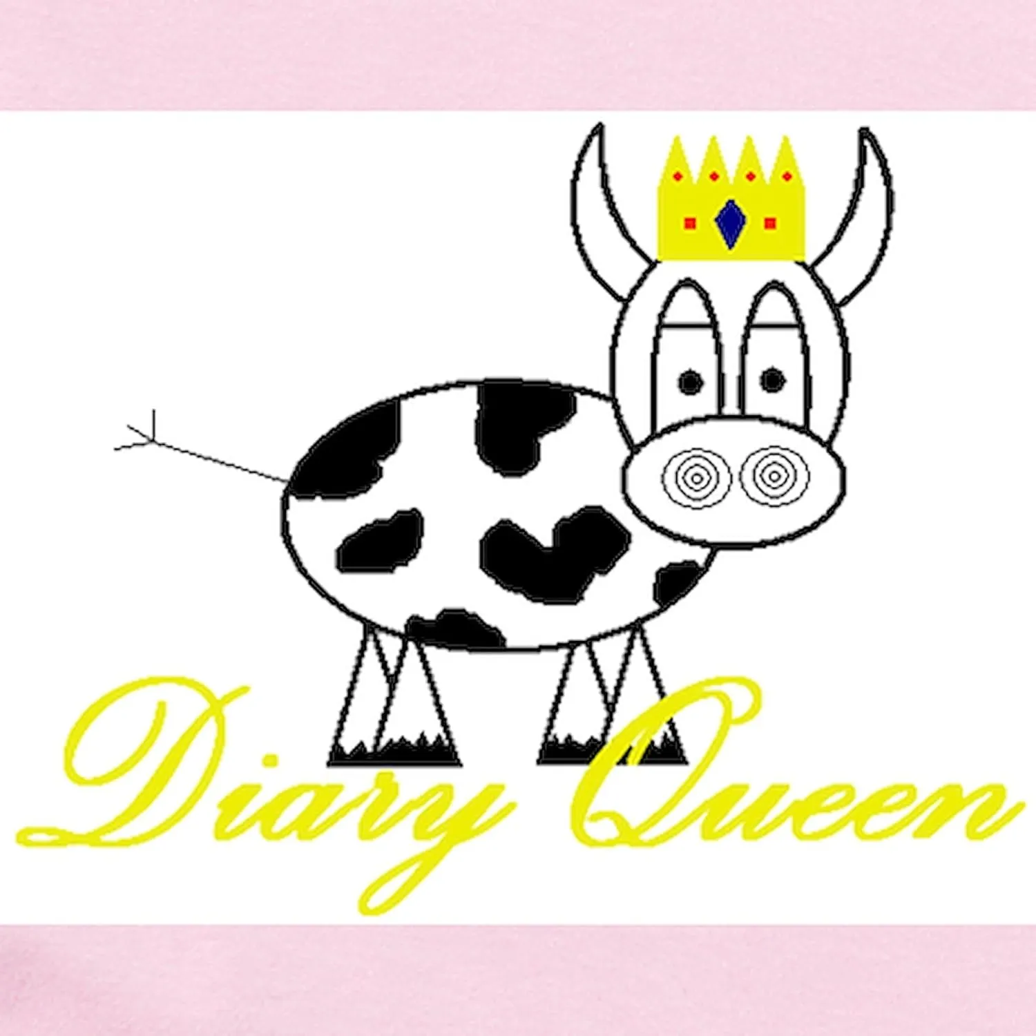 CafePress Dairy Queen Body Suit Cute Infant Bodysuit Baby Romper