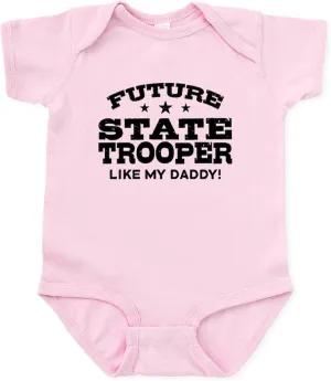CafePress Future State Trooper Infant Bodysuit Cute Infant Bodysuit Baby Romper