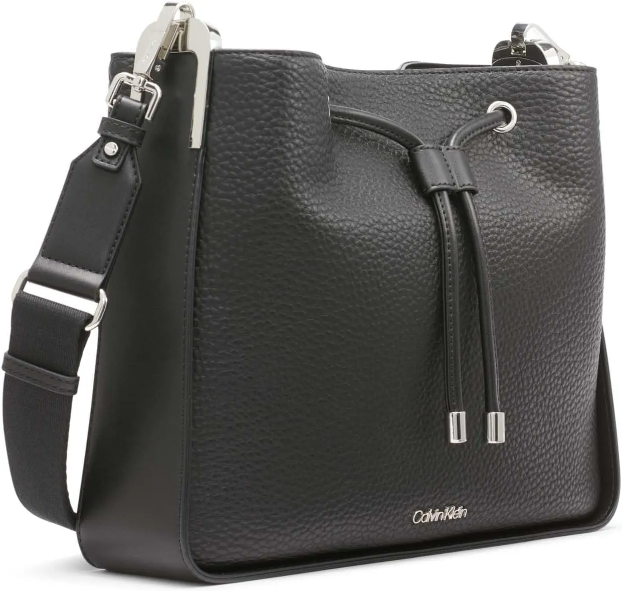 Calvin Klein Fay Drawstring Adjustable Hobo