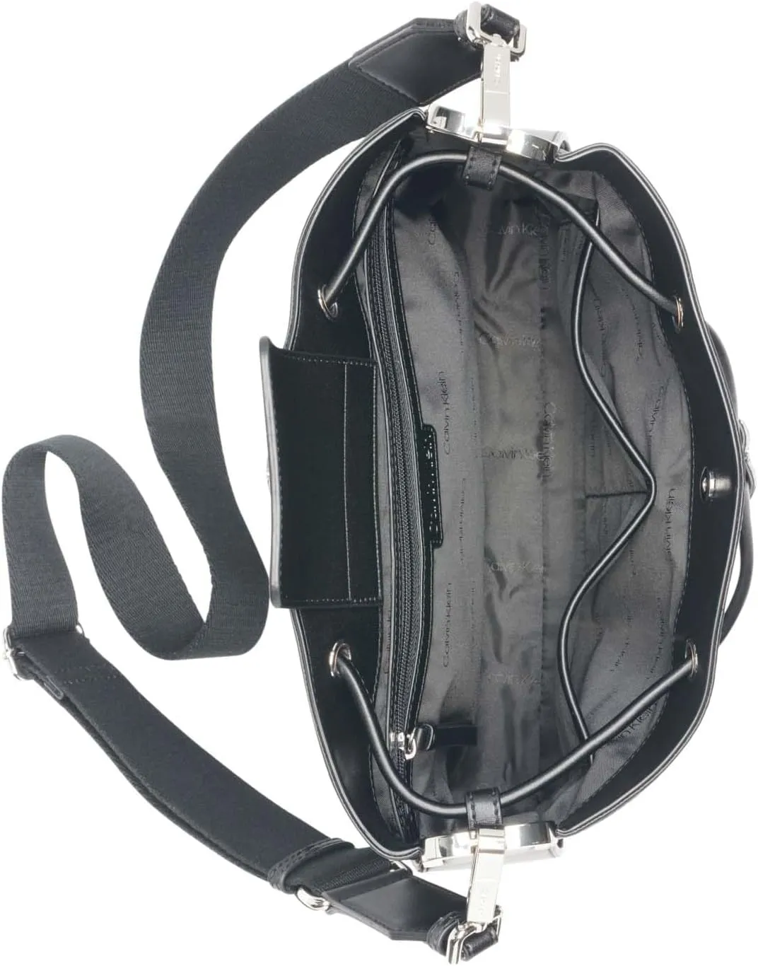 Calvin Klein Fay Drawstring Adjustable Hobo