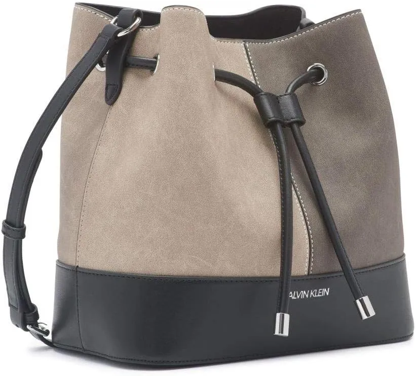 Calvin Klein Women's Gabrianna Novelty Bucket Shoulder Bag
