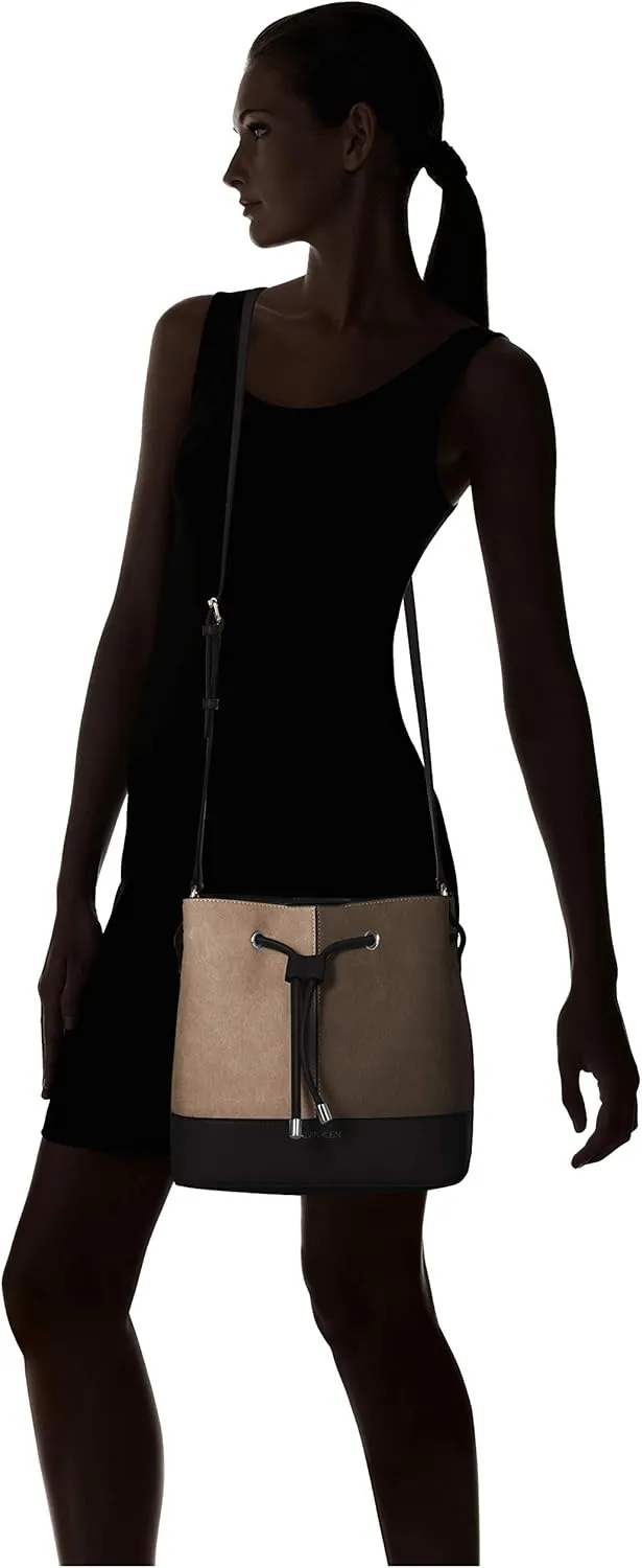 Calvin Klein Women's Gabrianna Novelty Bucket Shoulder Bag
