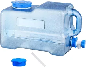 Camping Water Container with Spigot Water Storage Jug Water Carrier for Driving Fishing