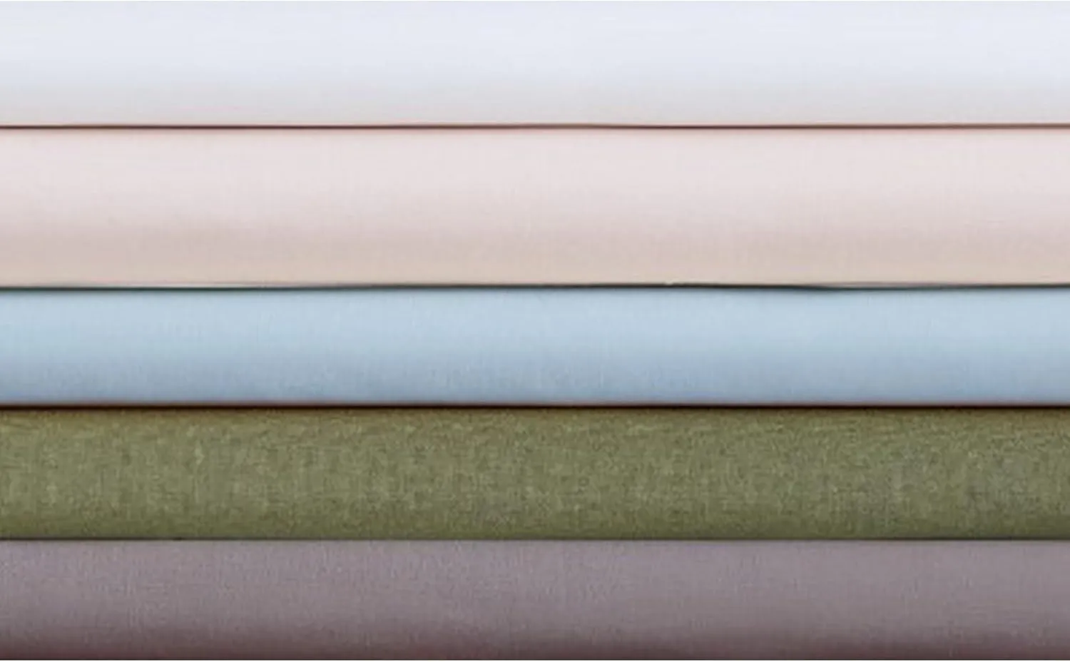 CANNON Solid Percale White 4 Piece Full Sheet Set
