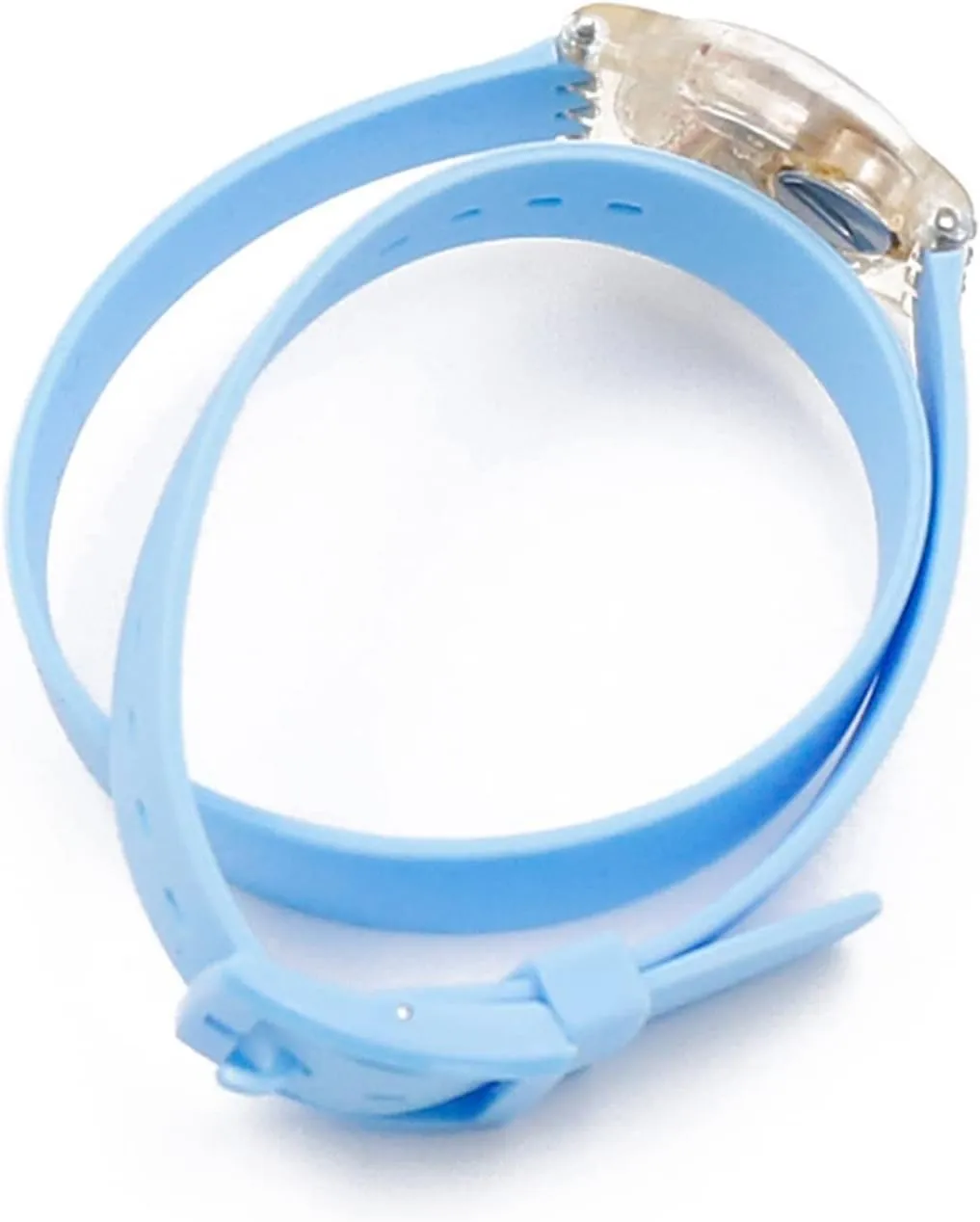 CAREG Pin Buckle 12mm Silicone Strap Women's Watch Accessories Compatible With Swatch LW143 LB131 LB170 LS115 Long Children's Strap Watch Band Durable