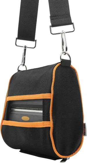 Carrying Case for Zebra ZQ520 ZQ521 Printer, Shoulder Belt Holster for ZQ520 ZQ521 Label Printer Orange, Universal, BZZQ520H1-O