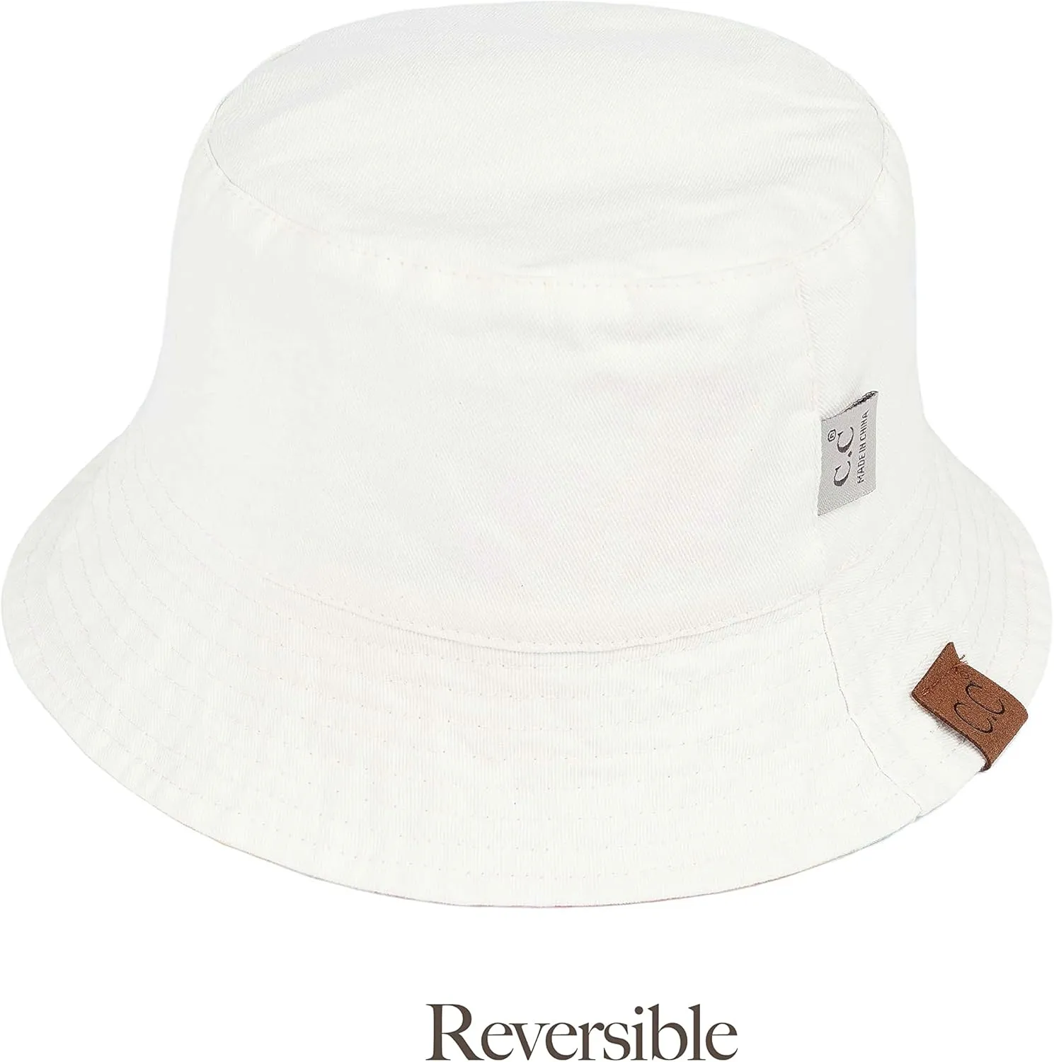 C.C Cotton Bucket Waterproof Reflective Holographic Bucket Hat (BK-773,775,776,777,778,785,925,929,3906,3920,3923,KB-004)