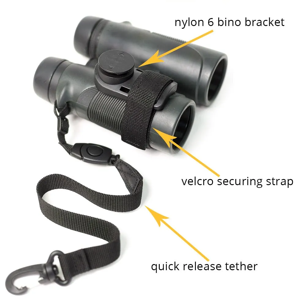 CCS G3 CAMO Wanderer Side Holster - Binocular Hardware