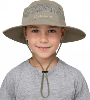 Century Star Outdoor Kids Sun Hat UPF 50  Quick Dry Adjustable Bucket Hat Windproof Waterproof Beach Fishing Safari Hat