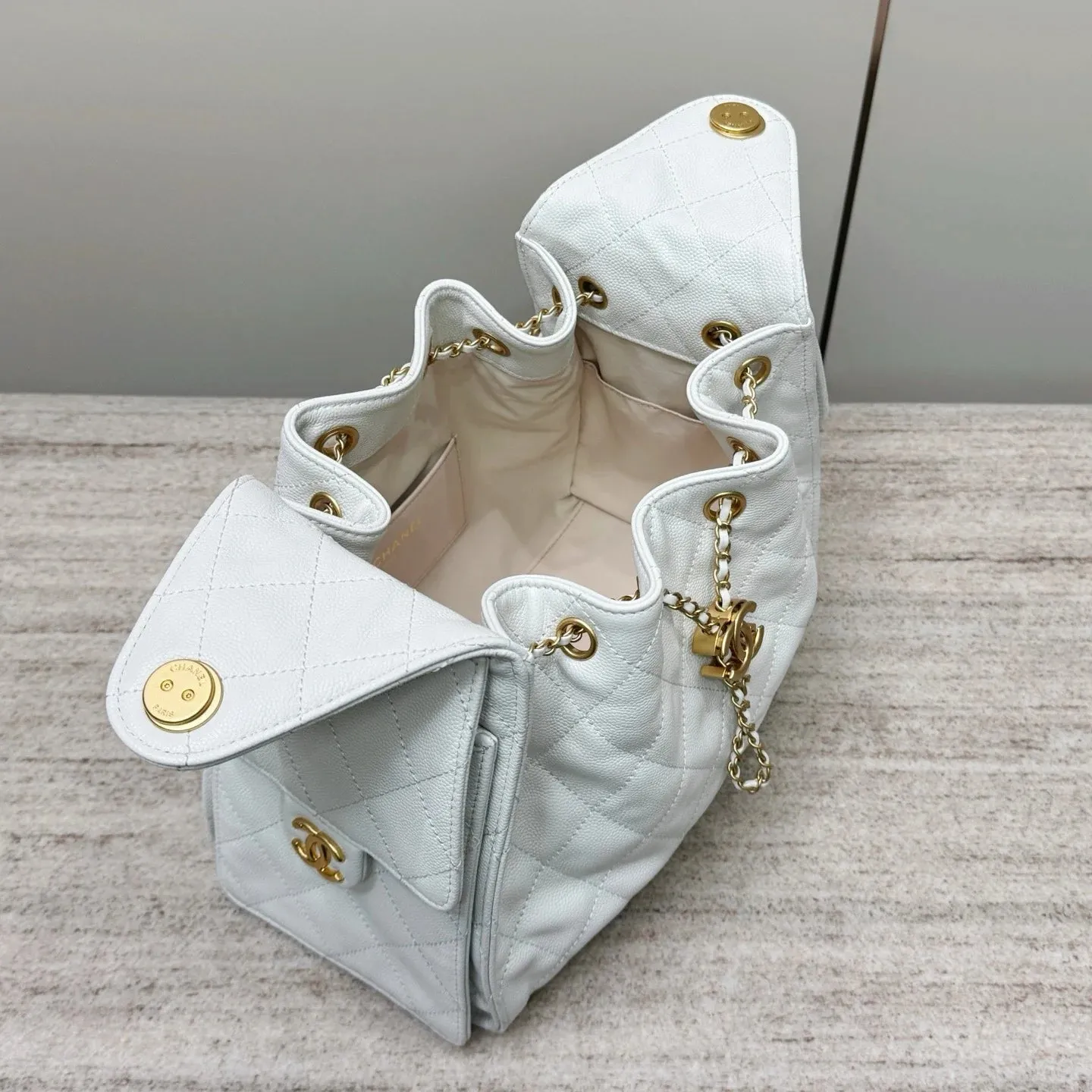 Chanel 25C Medium Hobo Travel Bag