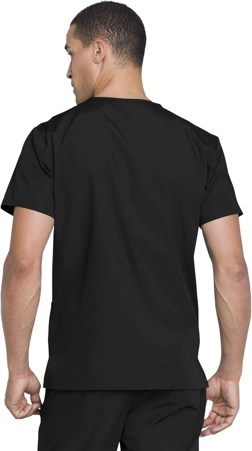 Cherokee Men and Women Scrub Set, V-neck Scrub Top with Drawstring Pants WW530C