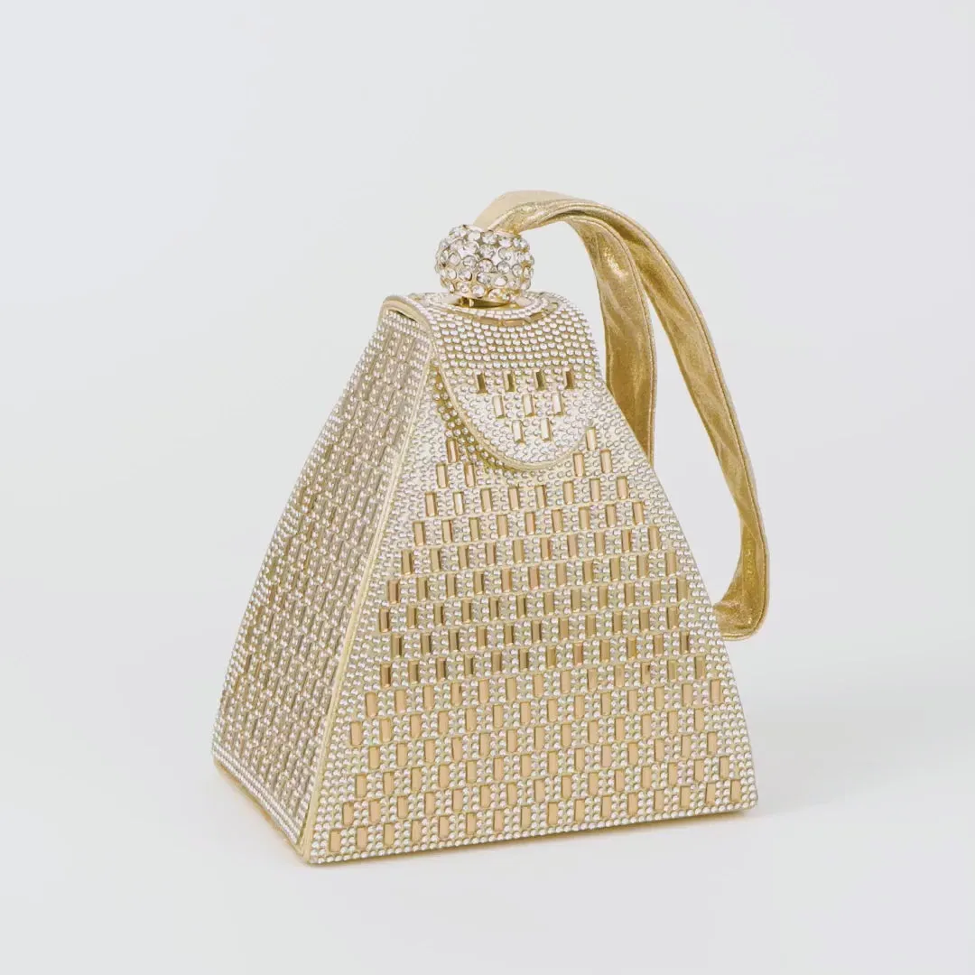 Chic Crystal Luxury Evening Handbag