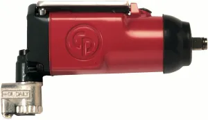 Chicago Pneumatic CP7722 3/8 Inch Air Impact Wrench, 90 ft. lbf/122 Nm, 9500 RPM, Butterfly, Rocking Dog, 4 Positive Power Settings, 360 Swivel Inlet