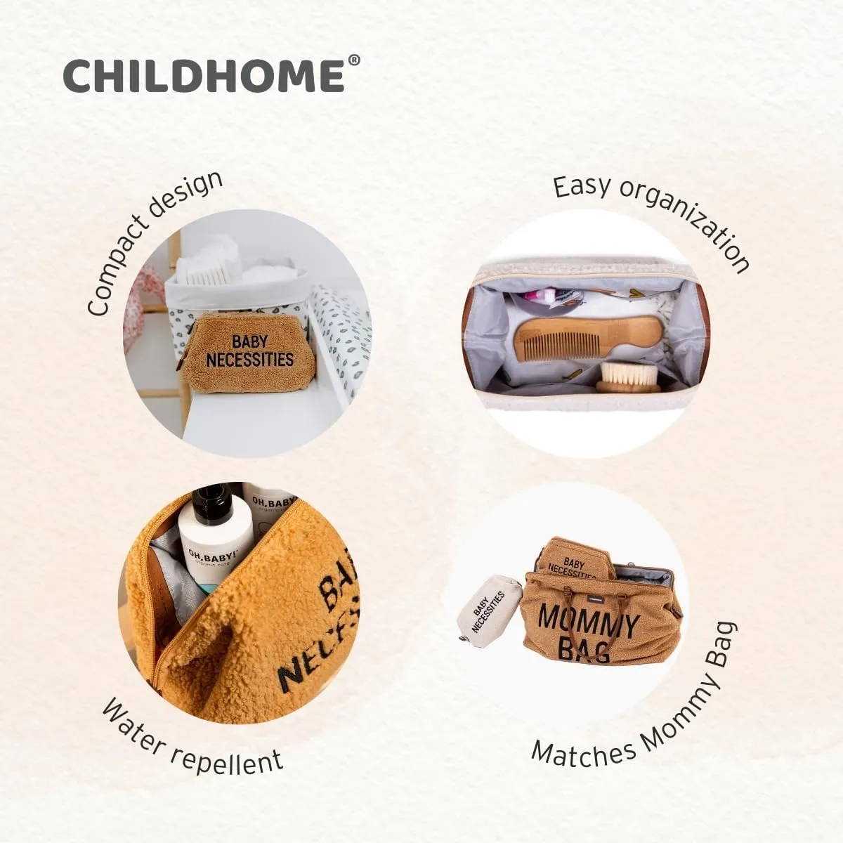 Childhome Baby Neccessities Toiletry Bag