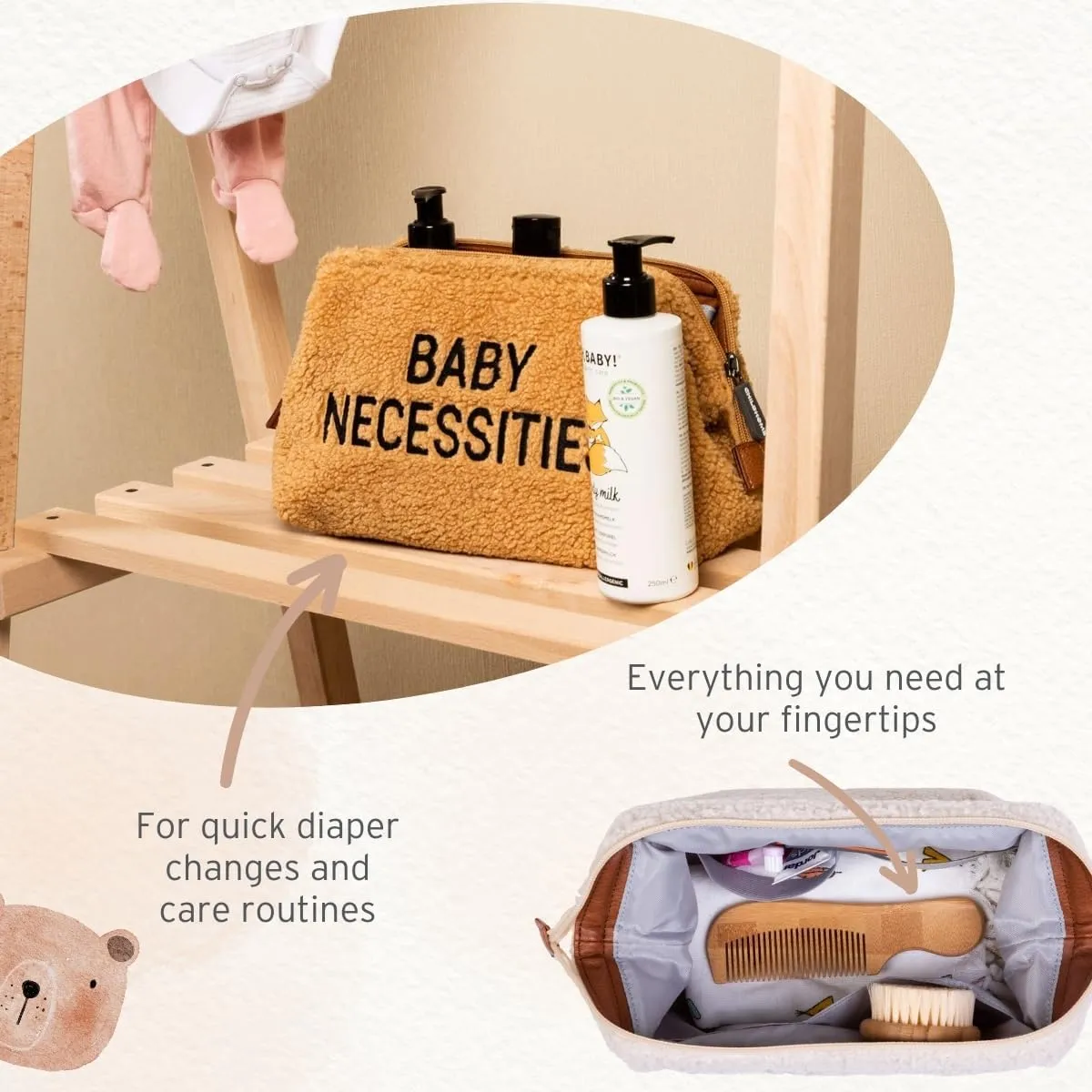 Childhome Baby Neccessities Toiletry Bag
