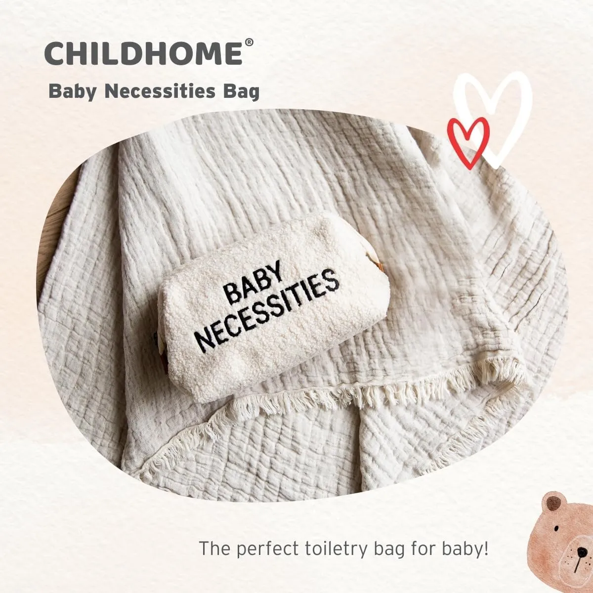 Childhome Baby Neccessities Toiletry Bag