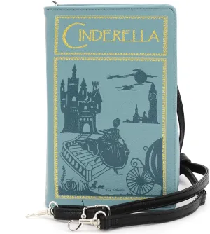 Cinderella Book Cover Clutch Crossbody Bag