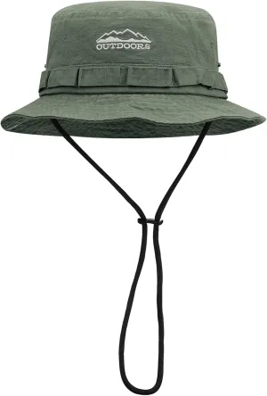 CLAPE Bucket Hat Lightweight Breathable UPF 50  UV Protection Wide Brim Foldable Fishing Hat Outdoor Camping Hiking Sun Hat