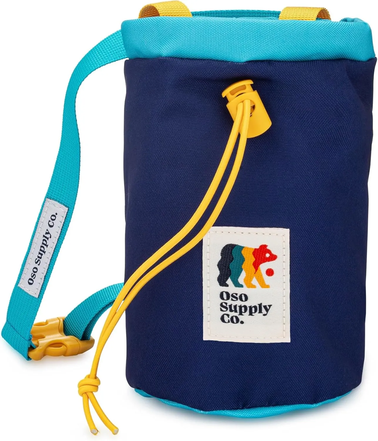 Classic Chalk Bag for Rock Climbing, Bouldering Chalk Bag Bucket with Quick-Clip Belt, Zippered Pockets and Pouch - Perfect Indoor/Outdoor Rock Climbing Gear Equipment