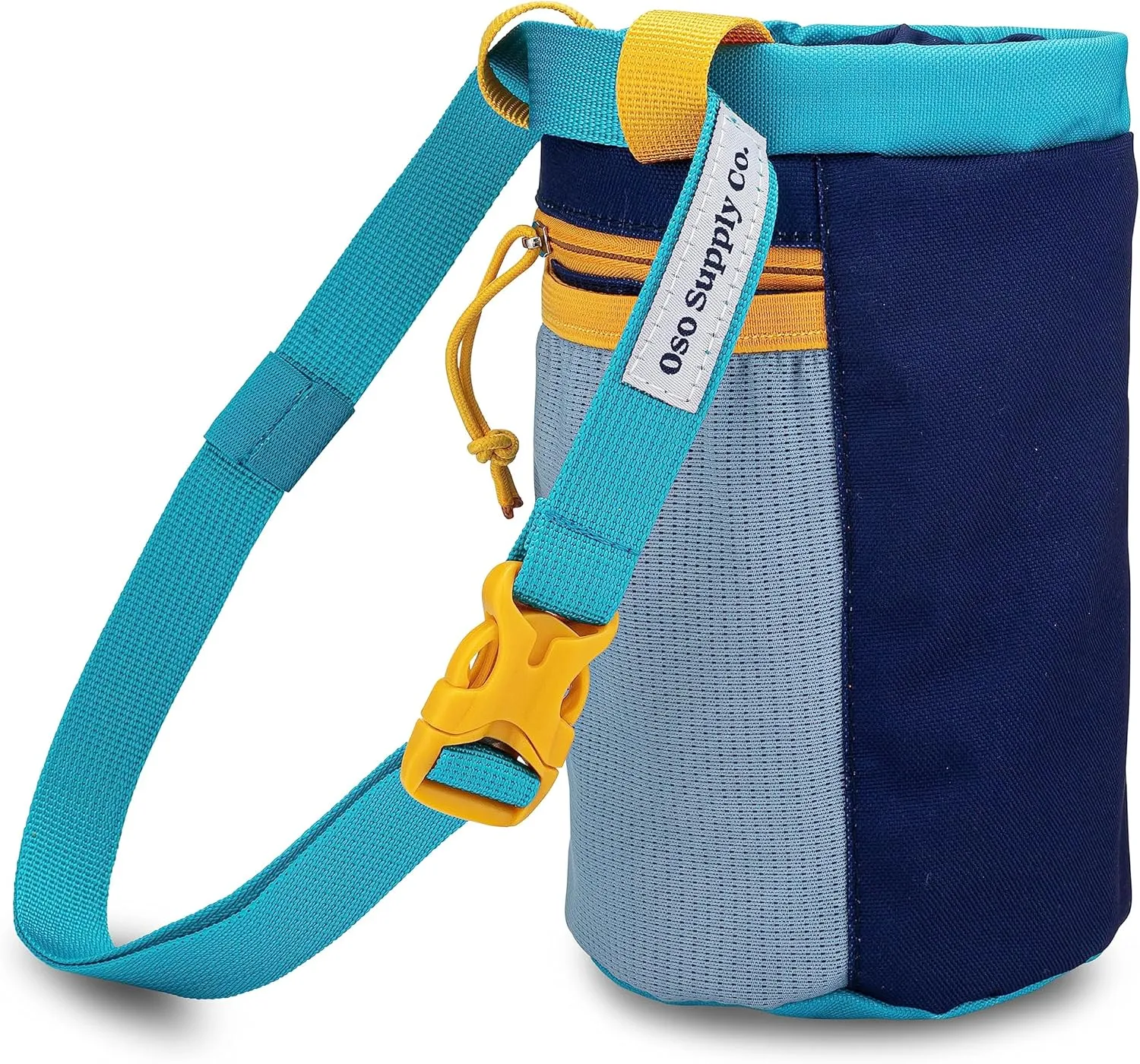 Classic Chalk Bag for Rock Climbing, Bouldering Chalk Bag Bucket with Quick-Clip Belt, Zippered Pockets and Pouch - Perfect Indoor/Outdoor Rock Climbing Gear Equipment