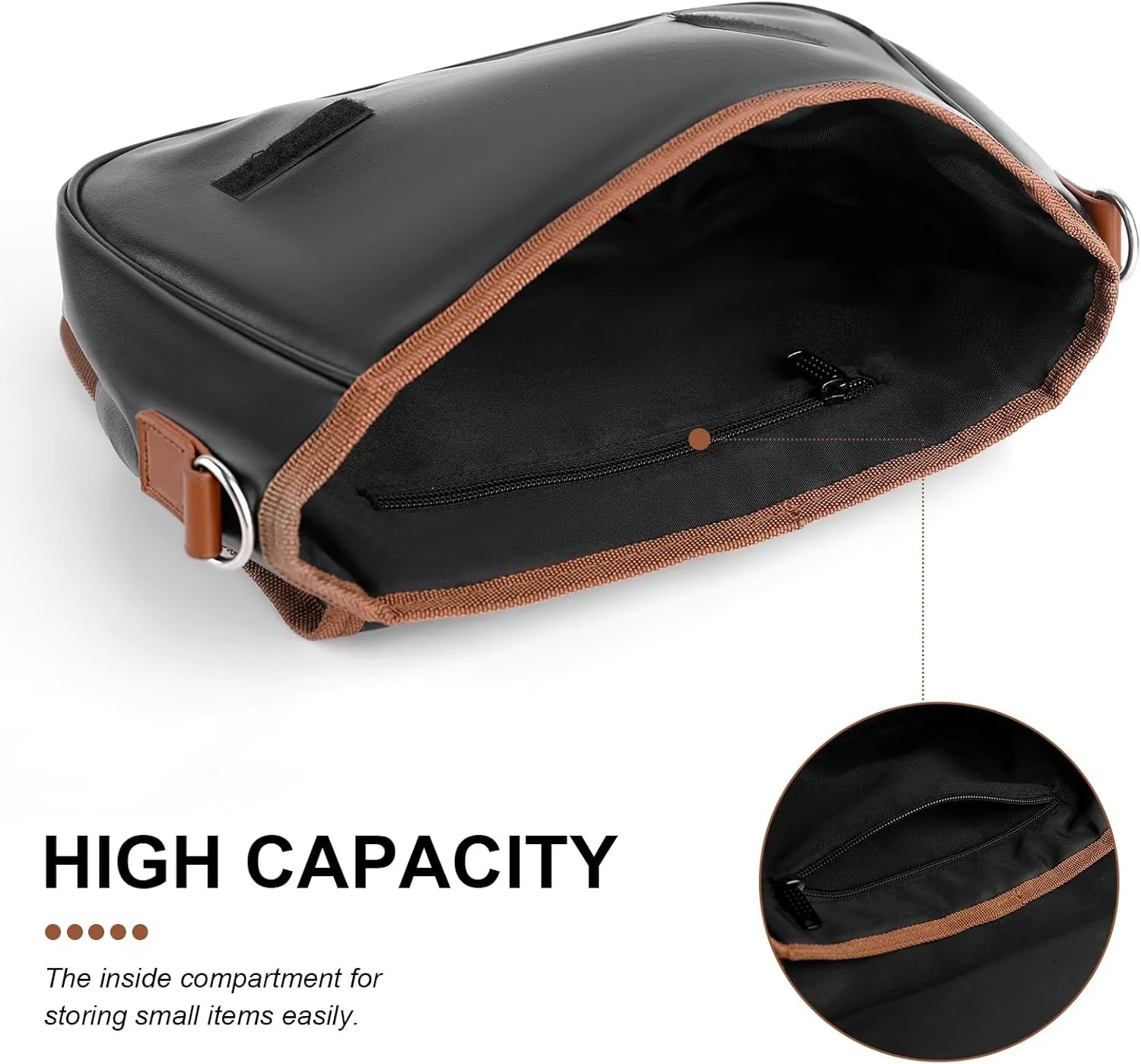 Classic Vintage Shoulder Bag Waterproof & Durable Bag For Travel And Work