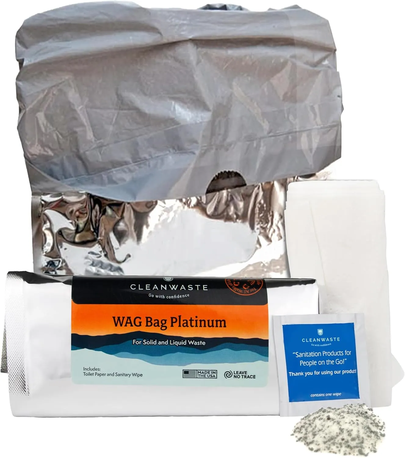 Cleanwaste Wag Bag Platinum