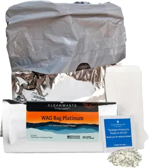 Cleanwaste Wag Bag Platinum