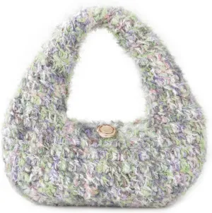 Clutch Purse for Women Handmade Crochet Evening Handbags for Prom Party Wedding Bag