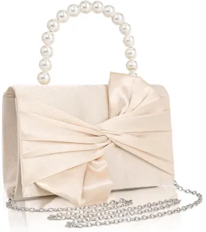Clutch Purses for Women Evening Bag Wedding Handbags with Chain, Women's Small Clutch Cocktail Bag for Party Prom