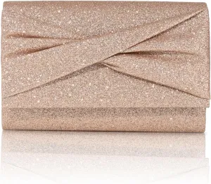 Clutch Purses for Women Evening Bag Wedding Handbags with Chain, Women's Small Clutch Cocktail Bag for Party Prom