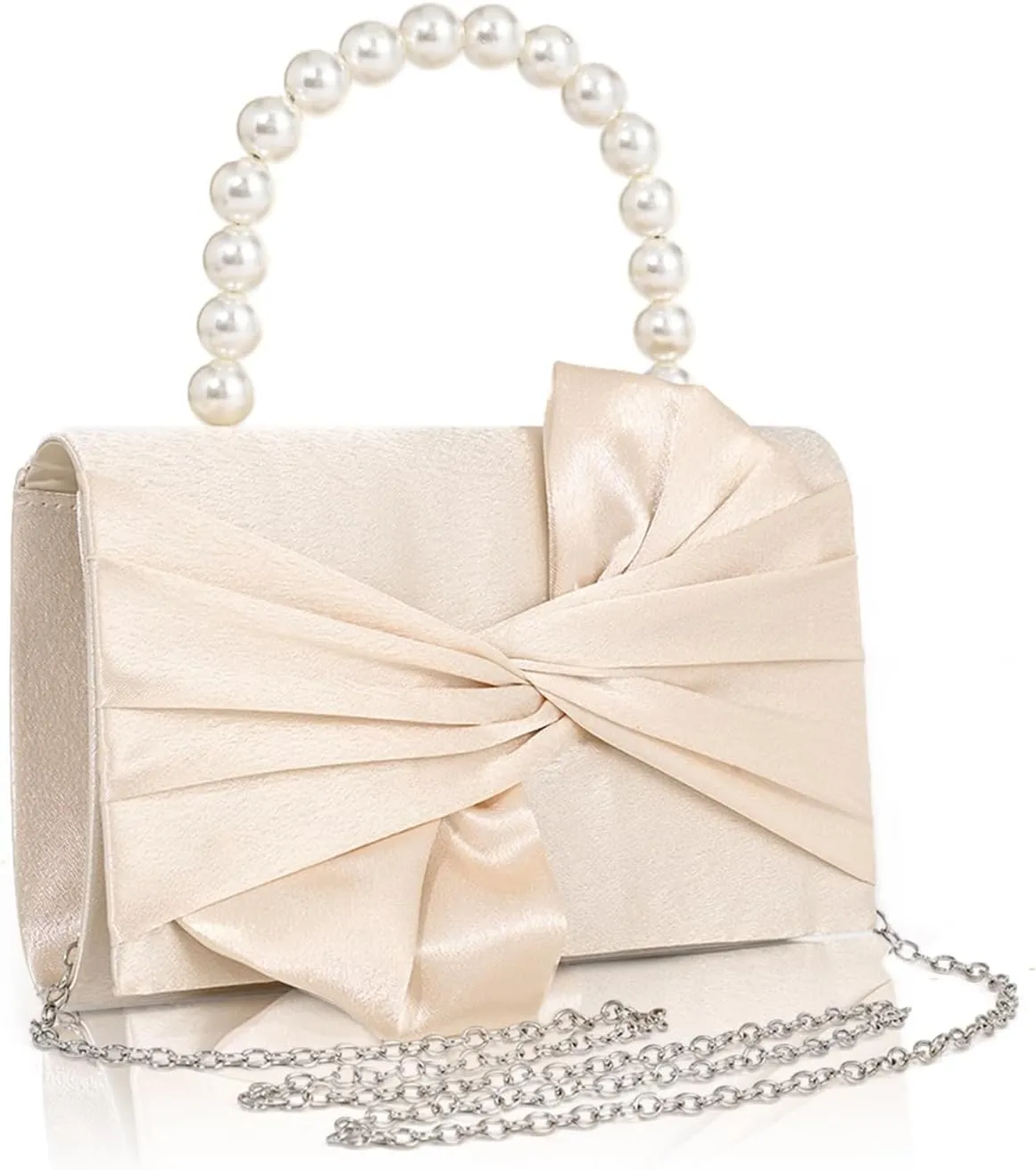 Clutch Purses for Women Evening Bag Wedding Handbags with Chain, Women's Small Clutch Cocktail Bag for Party Prom
