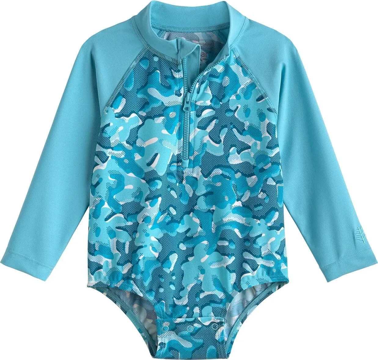 Coolibar UPF 50  Baby Wave One-Piece Swimsuit - Sun Protective