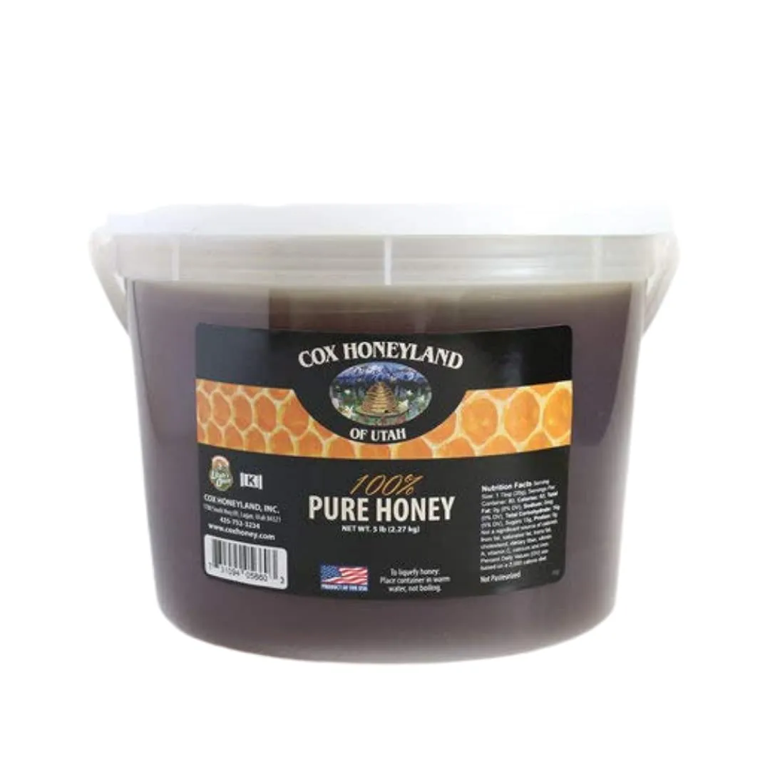 COX HONEYLAND Bucket Honey, 80 OZ